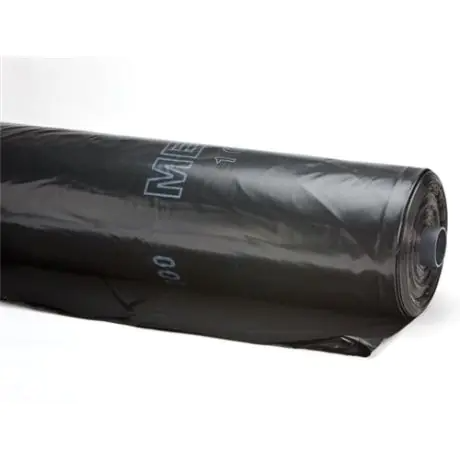 Zwart landbouwplastic