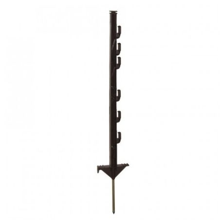 Kunststofpaal bruin 150cm - 10 stuks | Kuiper Koekange