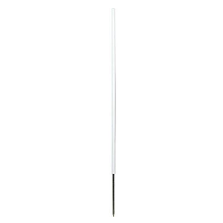 Kunststofpaal wit 108cm - 10 stuks | Kuiper Koekange