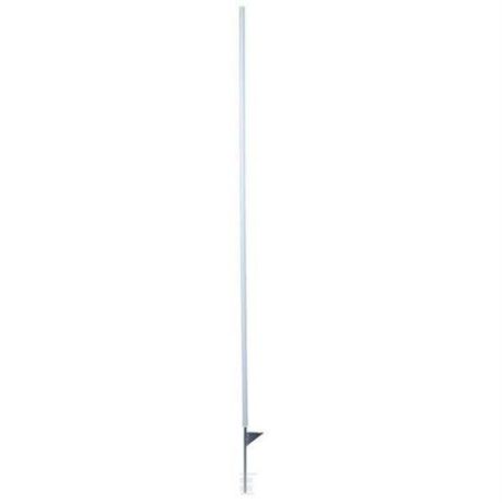 Kunststofpaal wit 158cm | Kuiper Koekange