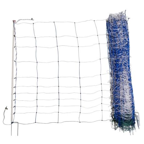Titannet 145 - 145cm hoog - 50m lang - dubbele poot