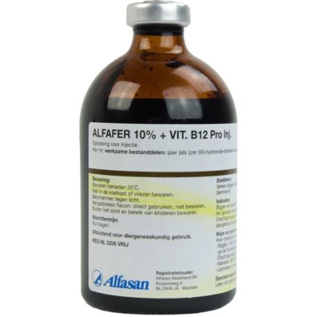 Alfafer 10% + vit. B12 pro inj. - 100ml