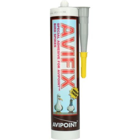 Avifix extreem lijm voor vogelpinnen grijs - 290ml