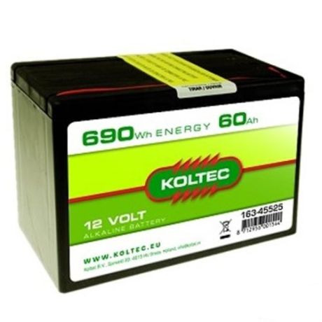 Koltec batterij 12Volt - 60Ah | Kuiper Koekange