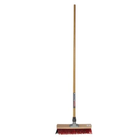 Bezem Rood 40cm incl. steel