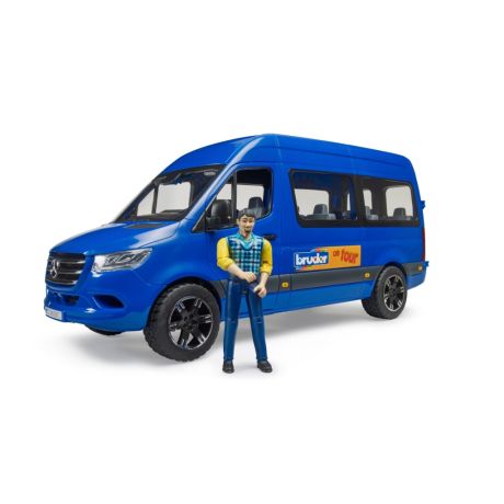 Bruder Mercedes Benz sprinter transfer met chauffeur