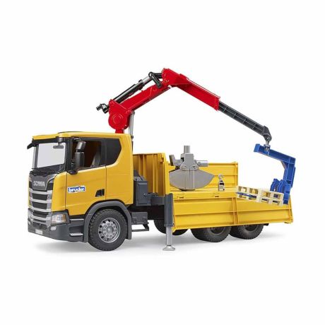 Bruder Scania super 560R bouwvrachtwagen met accessoires