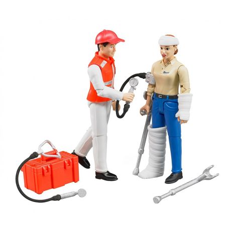 Bruder ambulancebroeder met accessoires