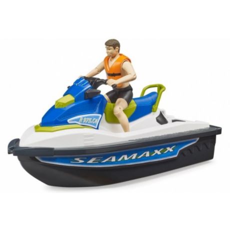 Bruder waterscooter met speelfiguur