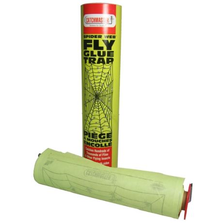 Fly glue trap tweezijdig 7m