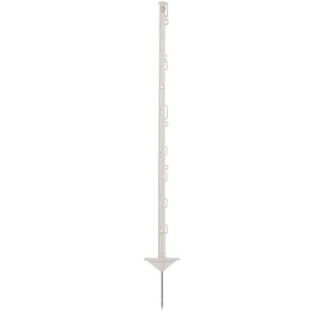 Kunststofpaal wit 105cm - 10 stuks | Kuiper Koekange