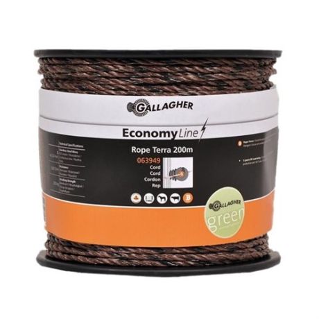Gallagher EconomyLine cord terra 200m | Kuiper Koekange