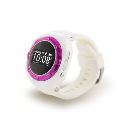 Helloo kinderhorloge wit / roze | Kuiper Koekange