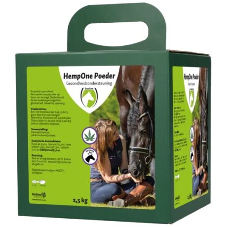 HempOne poeder paard en pony - 2,5kg