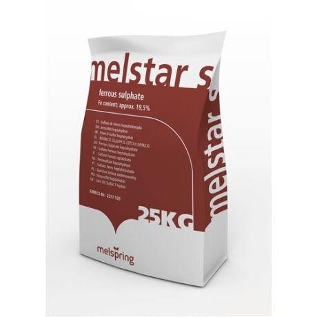 Melstar ijzersulfaat 25kg | Kuiper Koekange