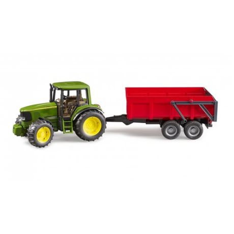Bruder John Deere 6920 met kipper 