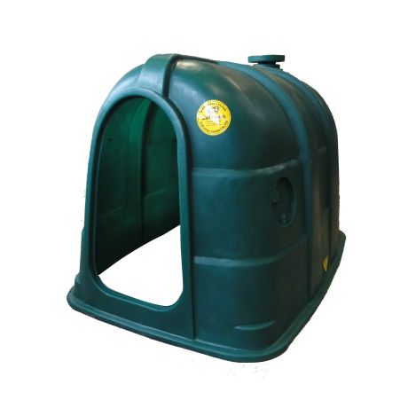 Kalverhut standaard groen 195cm | Kuiper Koekange
