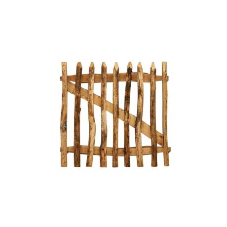 Kastanje poort 95cm hoog - 100cm breed