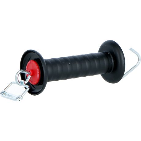 Poortgreep lint 40mm - zwart