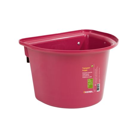 Transportbak met ophangbeugel 12L - roze