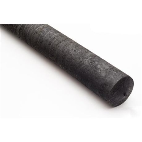 Kunststof paal rond bruin 150cm x 4,5cm dik