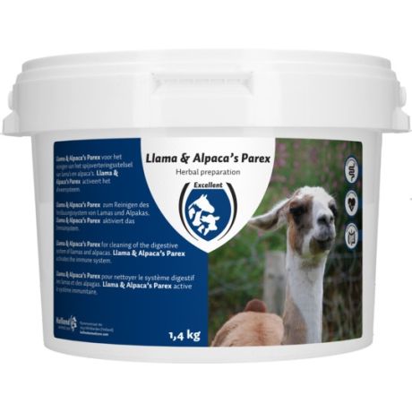 Lama en alpaca's parex - 1400gr