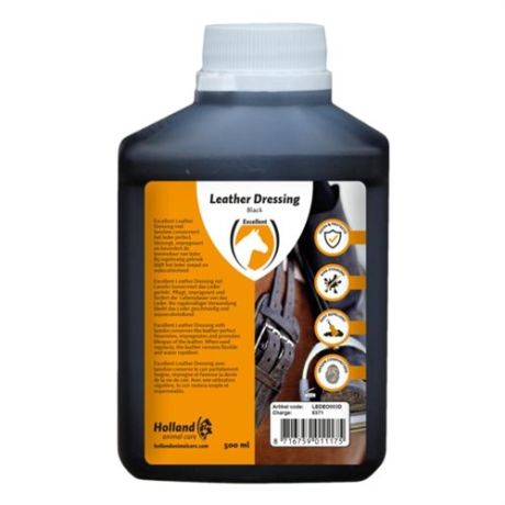 Leather dressing black - 500ml