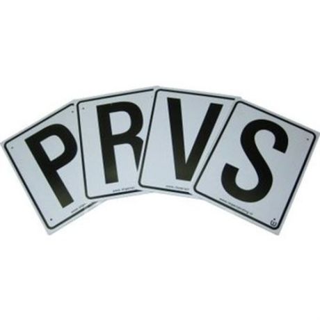 Manegeletters PRVS set van 4 | Kuiper Koekange