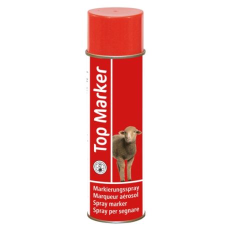 Merkspray uitwasbaar schaap rood