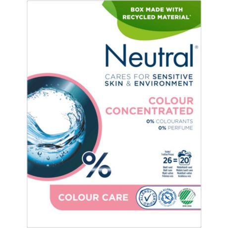 Neutral colour care waspoeder - 20 wasbeurten - 975gr