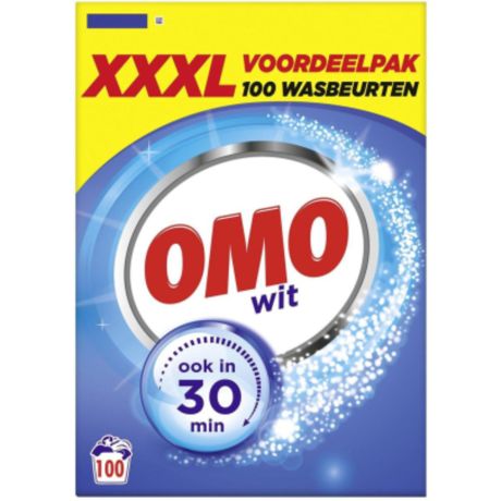 Omo waspoeder wit - 100 wasbeurten - 6,498kg