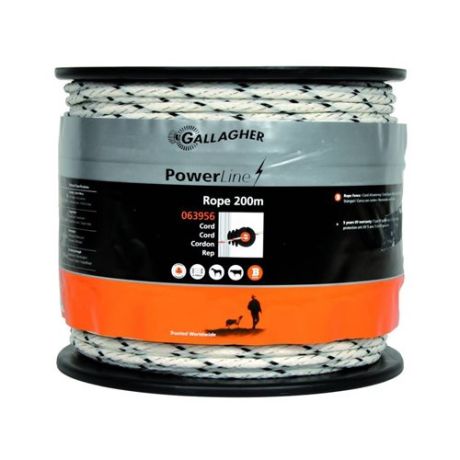 Gallagher PowerLine cord wit | Kuiper Koekange