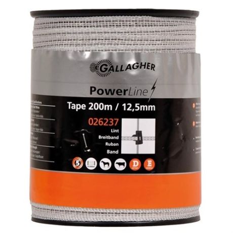 Gallagher PowerLine lint wit | Kuiper Koekange