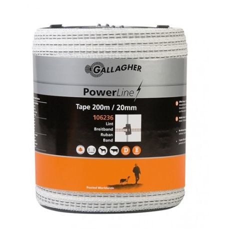 Gallagher PowerLine lint wit | Kuiper Koekange