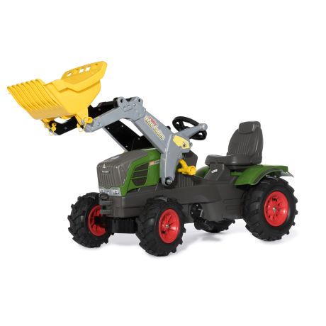 RollyFarmtrac Fendt 211 Vario met voorlader - luchtbanden
