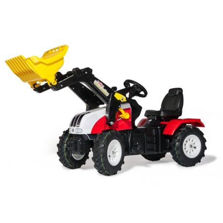 RollyFarmtrac Steyr CVT 6240 met voorlader - luchtbanden