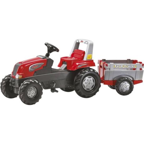 RollyJunior RT rood met aanhanger
