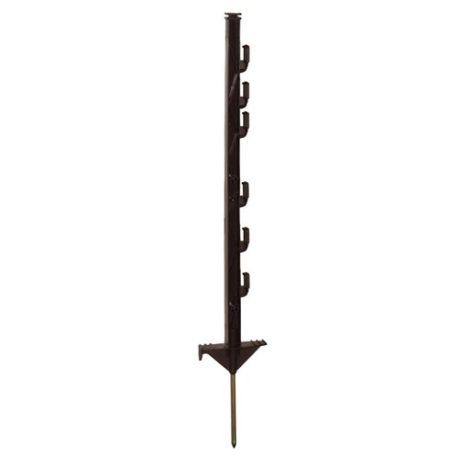 Kunststofpaal bruin 60cm - 10 stuks | Kuiper Koekange