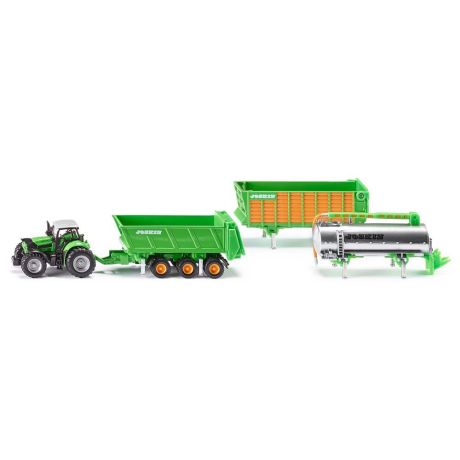 Siku Deutz tractor met Joskin set 1:87