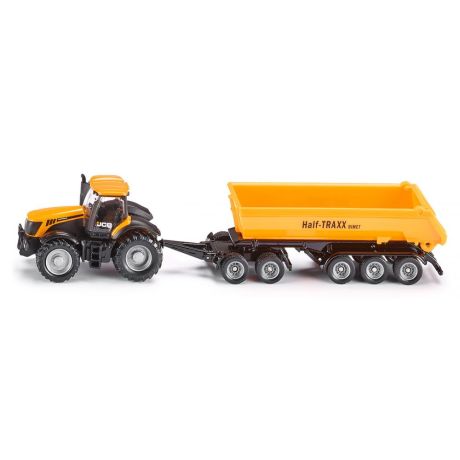 Siku JCB tractor met Dolly kantelbak