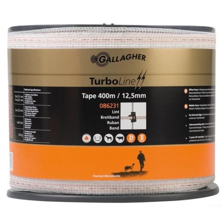 Gallagher TurboLine lint wit | Kuiper Koekange