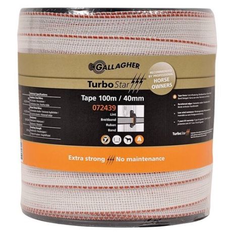 Gallagher turbostar lint wit | Kuiper Koekange
