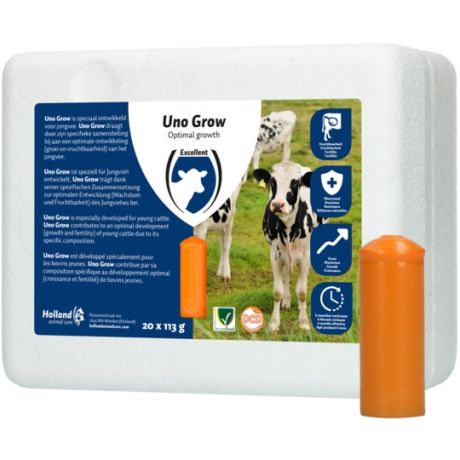 Uno grow jongvee bolus - 20 bolussen