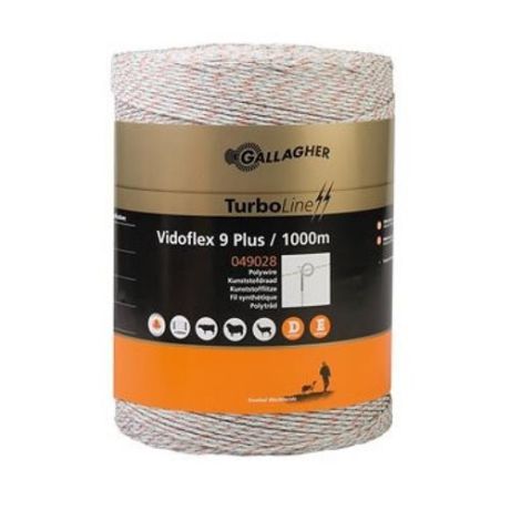 Gallagher vidoflex 9 plus wit 1000m | Kuiper Koekange