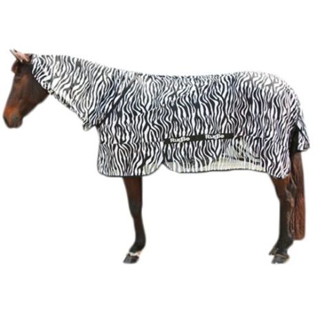 Vliegendeken zebra incl. nekdeel - 175cm