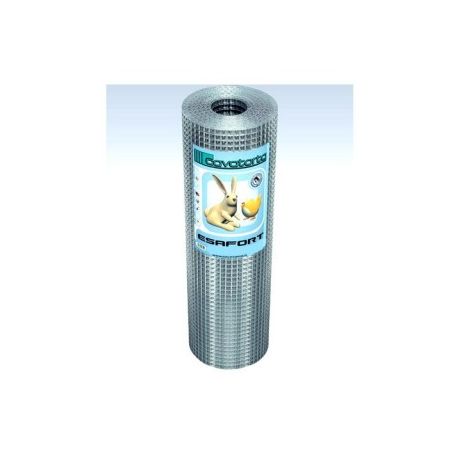 Volièregaas verzinkt 19x19 1,45mm dik - 100cm hoog topkwaliteit per 25m