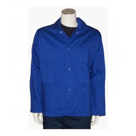 Bestex werkjas kort korenblauw polyester / katoen | Kuiper Koekange