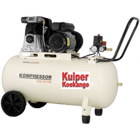 Compressor met olie 100L - 2PK | Kuiper Koekange
