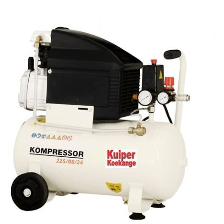 Kuiper compressor 225/08/24 - 24L - 1 cillinder | Kuiper Koekange