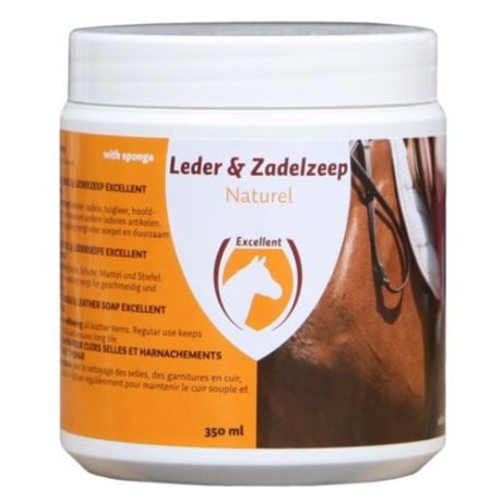 Leder en zadelzeep natural - 350ml